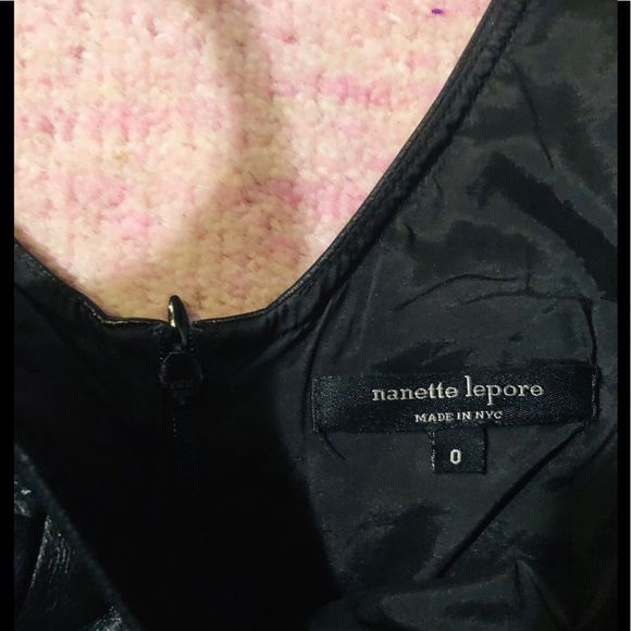 - Magic carpet leather top dress nanette Lenore - Picture 5 of 7